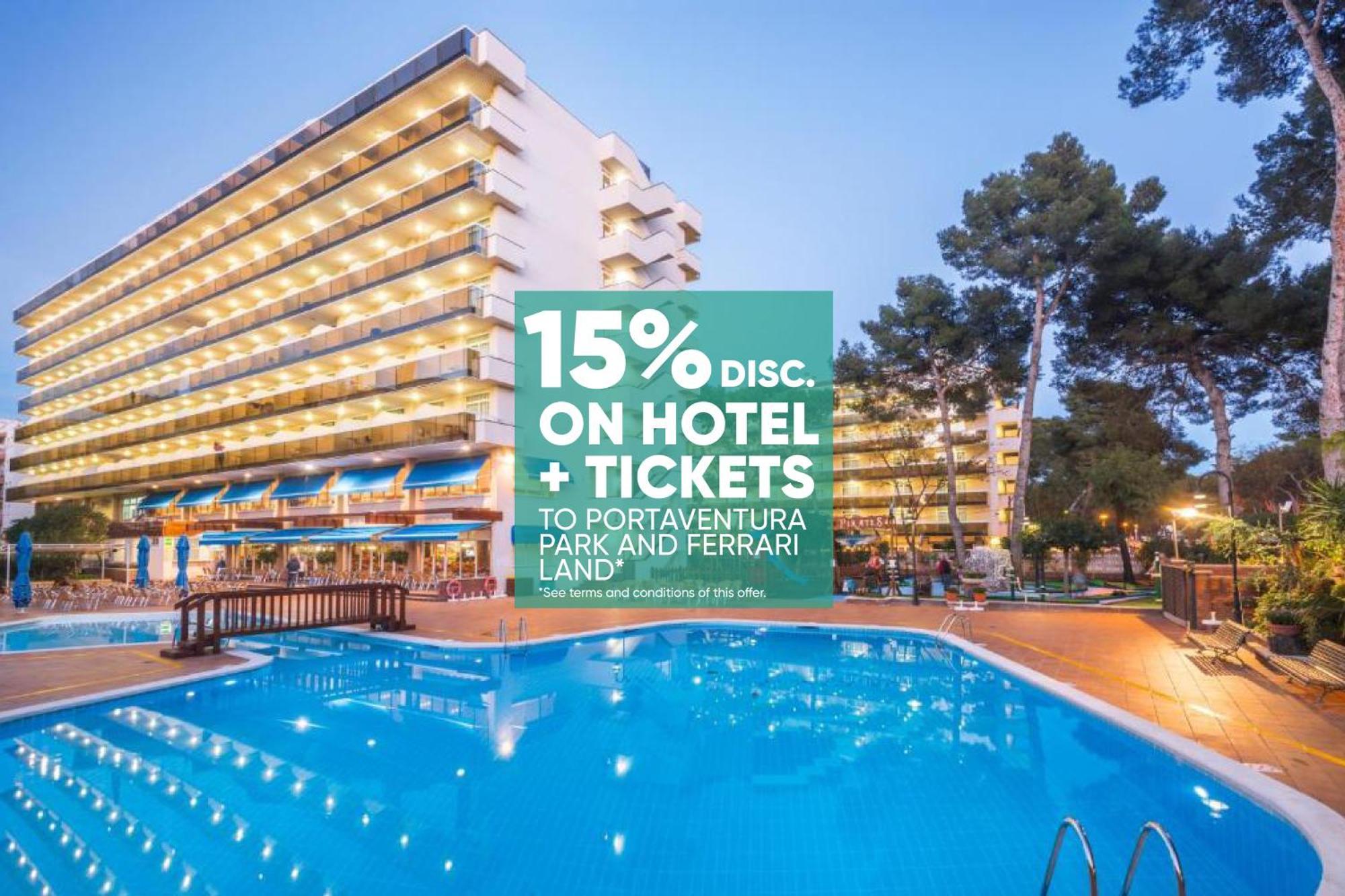 Hotel Marinada Salou Bagian luar foto